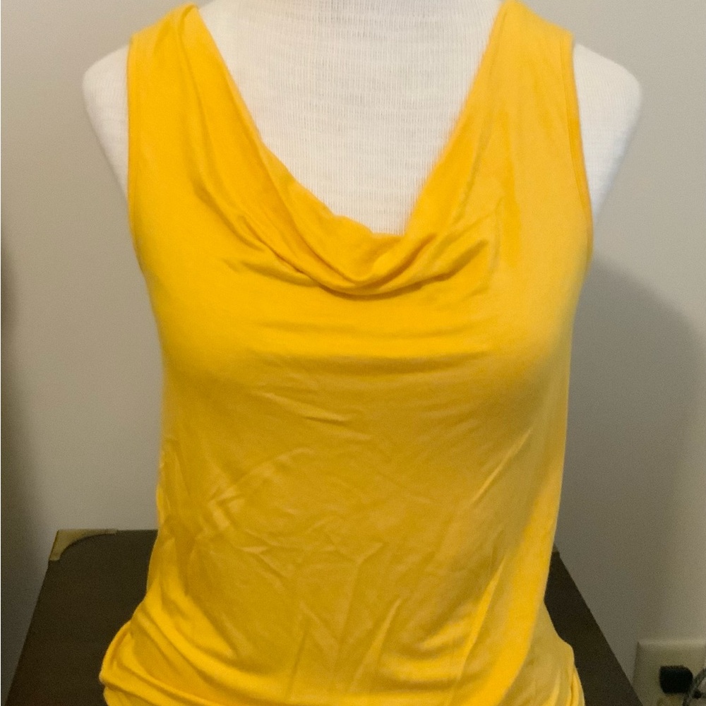 Design History Golden Yellow sleeveless Top
